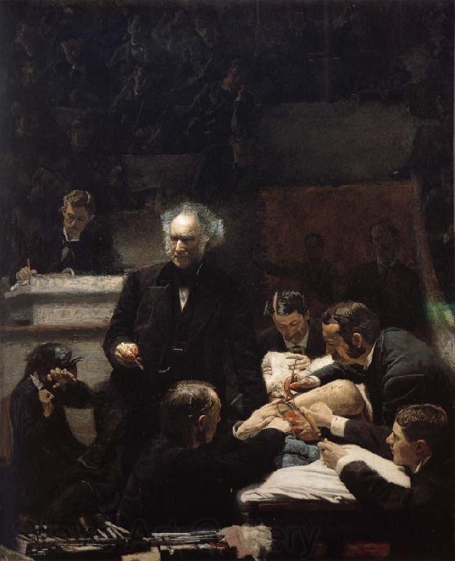 Thomas Eakins Samuel Gros-s Operation of Clinical